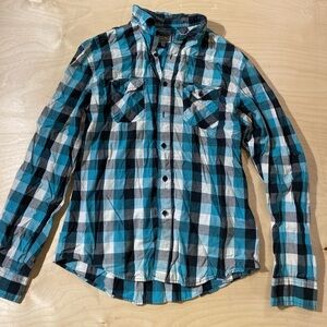 Counter Intelligence Long Sleeve Button Up Shirt Large (JM)